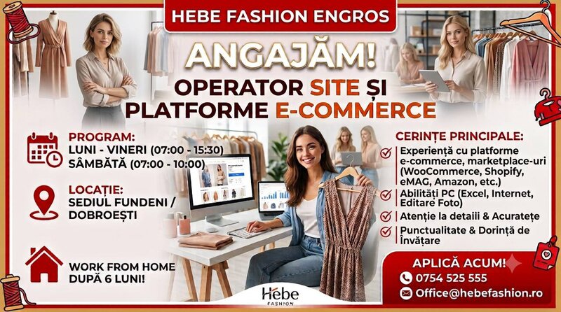 Operator Site & Platforme E-commerce
